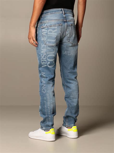 versace jeans tecnico lucido writing all over|Versace Jeans for Men .